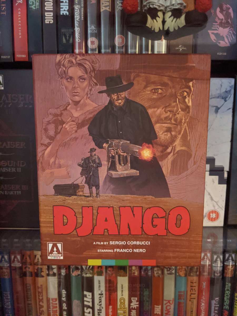 Tonight's movie - Django (1966) from <a href="/ArrowFilmsVideo/">Arrow Video</a> #western #django #4k #arrowvideo