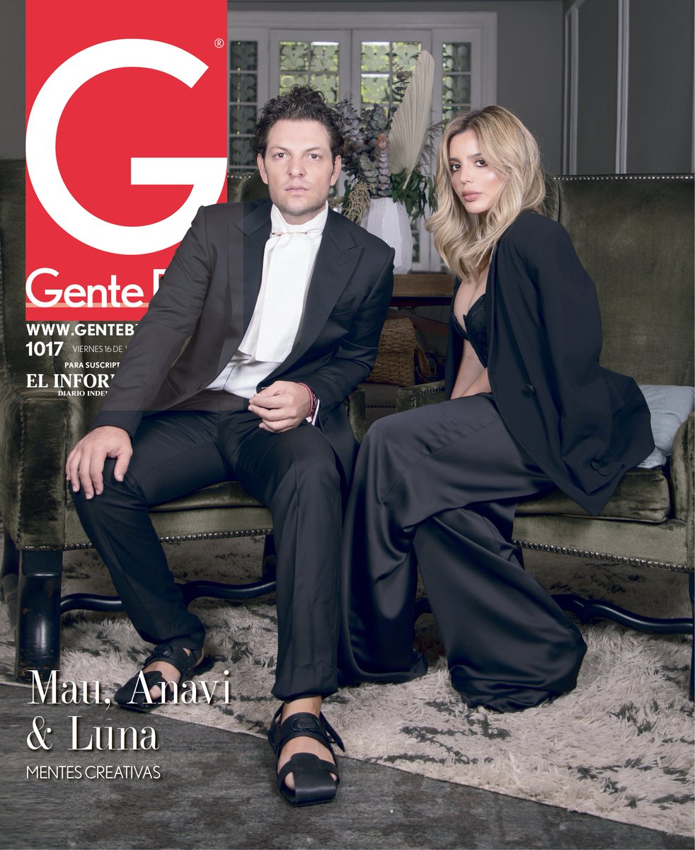 ¡Ya es viernes!😍📸 Esta semana protagoniza nuestra portada Anavi Acosta, Mauricio Kirschner y Luna Abad, mentes creativas detrás de House of Kirschner Learning. ✨
⛓Encuentra la entrevista completa en el link.
gentebien.com.mx/per.../perfile…