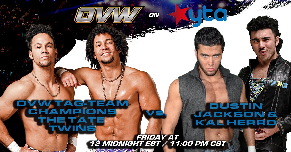 MrPEC_Tacular's tweet photo. I'M BAAA-CKKKKK!!

Your OVW National HVWT CHAMPION has returned!

I don't know how you made it without me.

Check me out TONIGHT 12amET/9pmPT ONLY on @ytanetwork!

And see why OVW has become THEE HOTTEST &amp; MOST TALKED about Brand in Wrestling today!

ANY QUESTIONS? @KySportsRadio https://t.co/S1DWgmQYB3