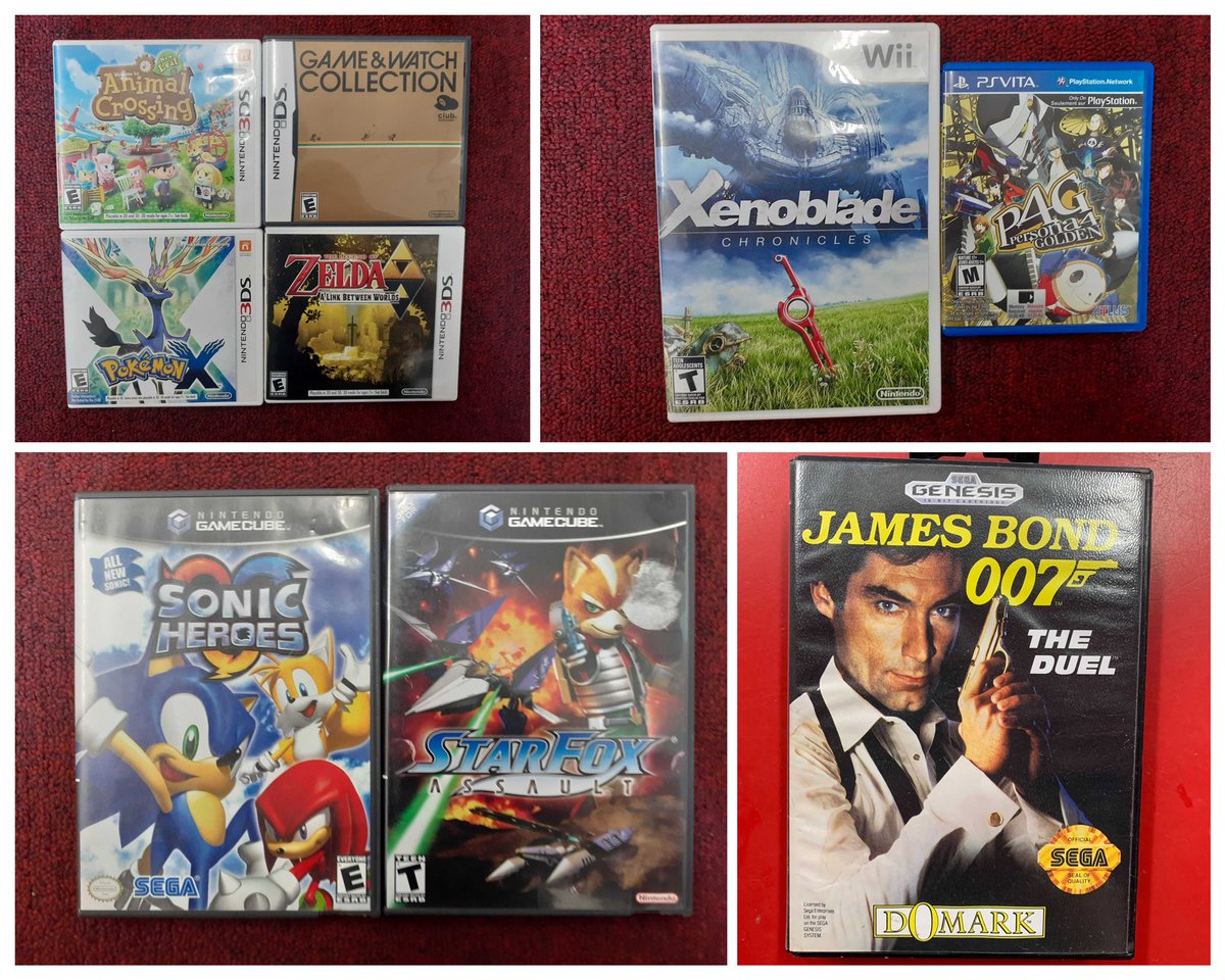 digitalpress's tweet photo. A lot of games were traded in. Titles of interest include Animal Crossing: New Leaf, Pokémon Blue, and Super Mario 64. #digitalpress #videogames #thisjustin #tradein #retrogames #gameom https://t.co/BM5ygBHp5N