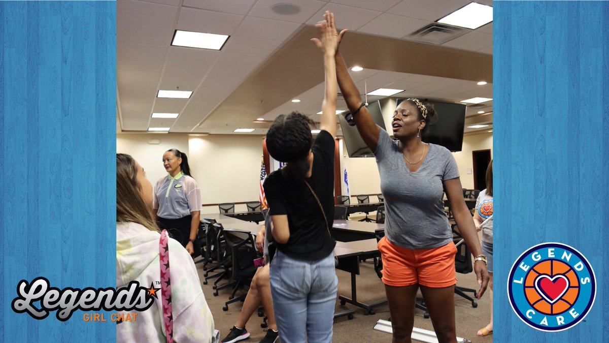 Legends Care Philanthropy Friday

While in Las Vegas for #WNBAAllStar, #WLegends <a href="/A_Phoenix_Born/">Mistie Bass-Boyd</a>, <a href="/Hamche9/">Hamchetou Maiga-Ba</a>, Jamie Redd and <a href="/NS43/">Nakia Sanford</a> met with teens from <a href="/gotrlv/">Girls on the Run Las Vegas</a> for a powerful Legends Girl Chat.

#LegendsCare #PhilanthropyFriday