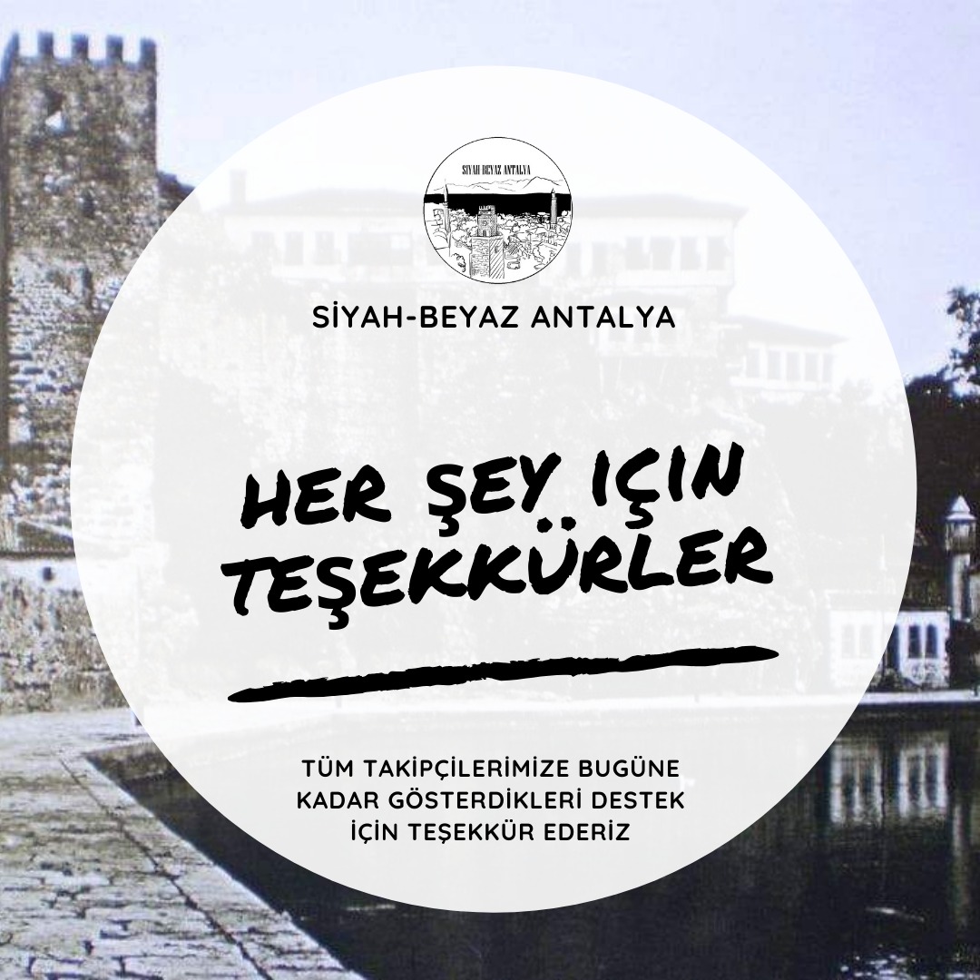 Mart 2020'de başladığımız bir yolun sonuna geldik. Amacımız kendimizce Eski Antalyaya dair güzel kareleri yeniden hatırlatmaktı. Umarız yapabilmişizdir. Artık sayfamıza vakit ayırma imkanımız kalmadığından sayfamızın yayını sona erdiriyoruz. Hoşça kalın