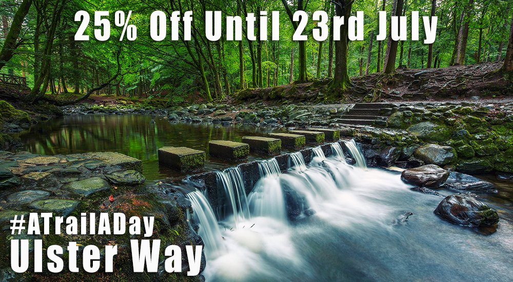 Congratulations to Andrew Stewart [twitter] on winning today's prize of an OSNI Activity Map!!

For everyone else, we are knocking 25% off all OSNI Discoverer maps for the Ulster Way for the next week!!

trailheadcentral.com/Northern_Irela…