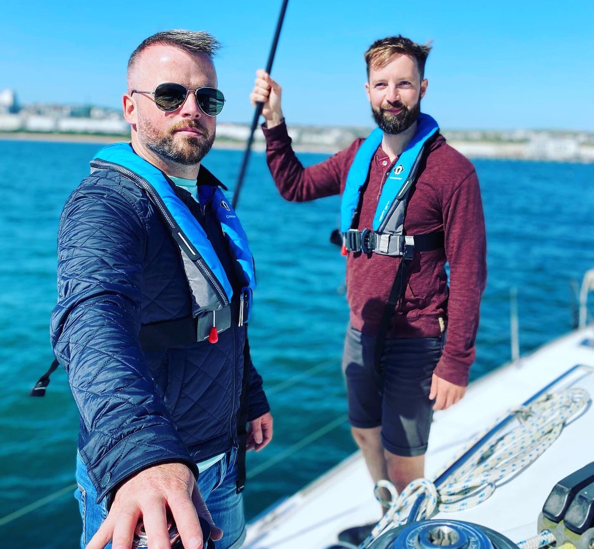 Sean McCormack MVB 🏳️🌈🇮🇪(he/him) (@thatvetsean) on Twitter photo Fun day out at sea with <a href="/VetPaulRamos/">VetPaulRamos</a> & <a href="/CinematicaMedia/">Jackson Kingsley</a> completing our competent crew course ahead of our upcoming eco-adventure TV series Changing Planet: Britain’s Wildest! Check out the trailer here: player.vimeo.com/video/520644460 Fun day out at sea with <a href="/VetPaulRamos/">VetPaulRamos</a> & <a href="/CinematicaMedia/">Jackson Kingsley</a> completing our competent crew course ahead of our upcoming eco-adventure TV series Changing Planet: Britain’s Wildest! Check out the trailer here: player.vimeo.com/video/520644460