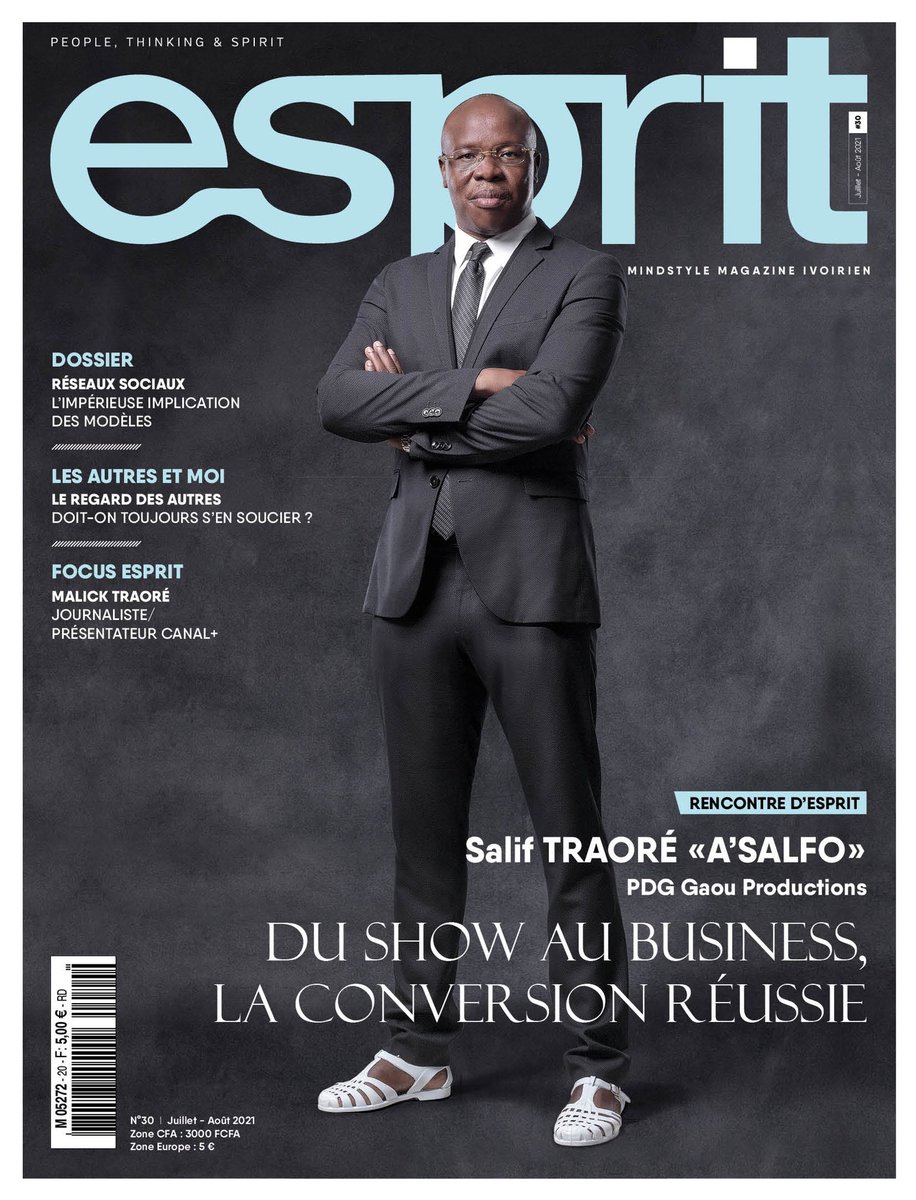 Cheickyvhane's tweet photo. #ESPRIT 30 est dans les kiosques
#ESPRIT 30 released with @asalfomagic 
🦅 https://t.co/3uJXsAR6sO