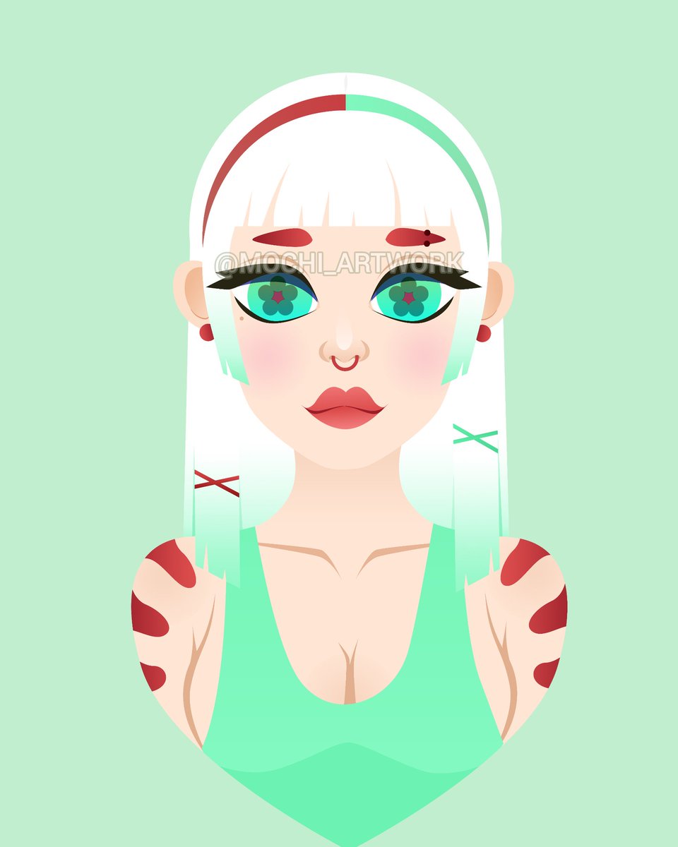 mochi_artwork's tweet photo. I've seen a lot of artists participating on this shirt cut meme challange created by @druzsea , so ofc I wanted to give it a try as well! This is the sideboob challange feat my oc, Angela 👀

#shirtcutmeme #shirtcutmemeartchallenge #characterdesign #characterart #characterillust https://t.co/q6XfhPutdC