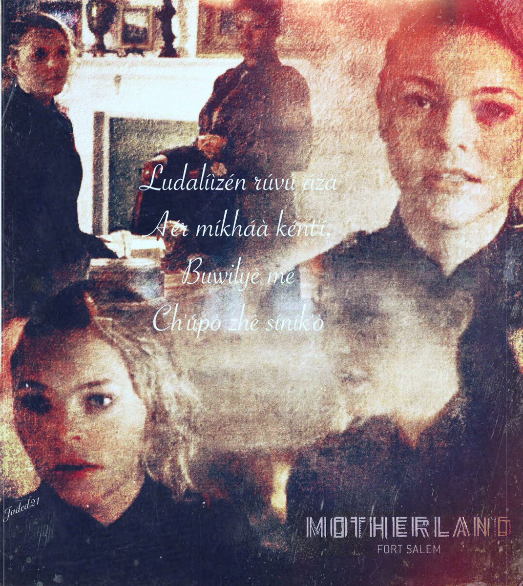 jadededit21's tweet photo. An insolent child who has more power than you could never imagine, you mothballed old sea hag."
#motherlandfortsalemseason
#raellecollar
#tallycraven
#imperatrix
#ménishè
you can find David J Peterson and Jessie Sams work on AO3 at https://t.co/e2pBQoUJTv
click 👀 full edit https://t.co/X1uvc1GugQ
