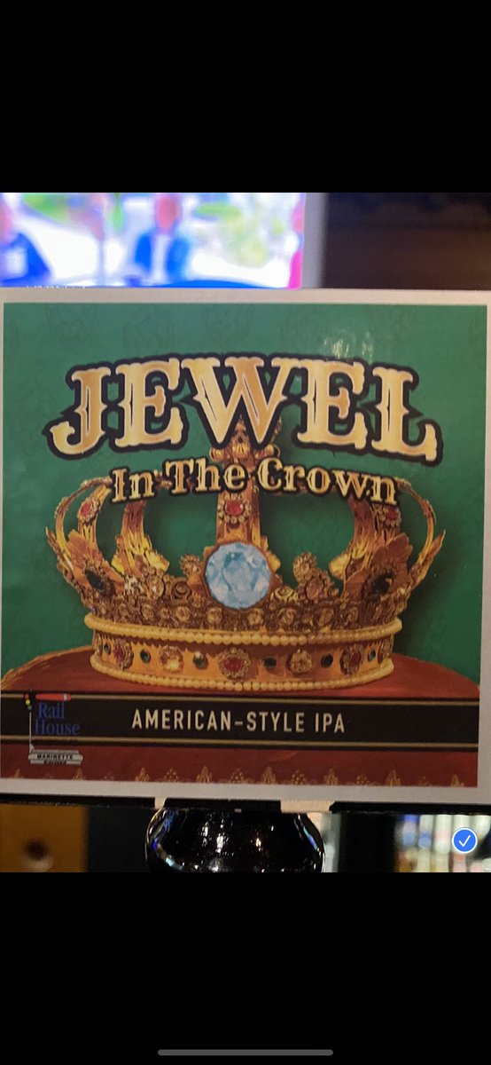 Microbrewguys's tweet photo. The MicroBrewGuys were at the Rail House Brew Pub last night for a cool IPA. Great conversation with Chris the Brewmaster. 
Enjoyed a wonderful American Style IPA, Jewel in the Crown IPA!  @Railhousebrewpub in Marinette WI https://t.co/p7FK9X6CAC