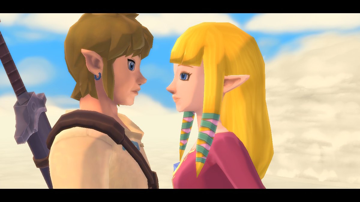 #SkywardSwordHD #Zelda #NintendoSwitch #Link #LinkxZelda #Cute