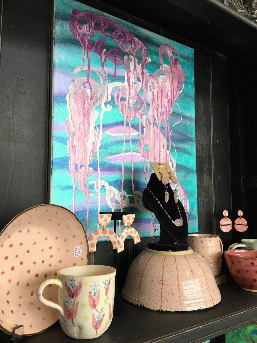 EWMASTORE's tweet photo. The EWMASTORE is stocked! Ready for you to shop 🛍
#newinstore #womensart #madeinstrathcona #dtes #WomenSupportingWomen #shopsmallbusiness #supportwomen #SupportLocal #shopstrathcona #handmade #localmakers https://t.co/NDveSrsF7b