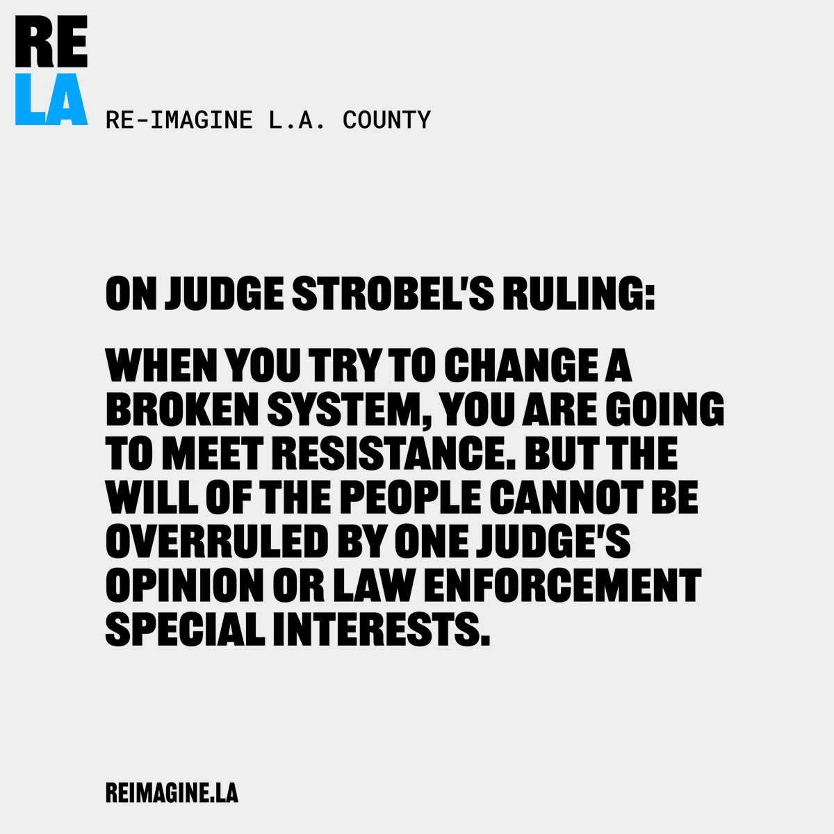 reimagine_la's tweet photo. Stay with us—this fight is not over.
Donate today.
https://t.co/37VesDNdX7
#ReimagineLA #MeasureJHereToStay https://t.co/Q2jd6jS7UJ