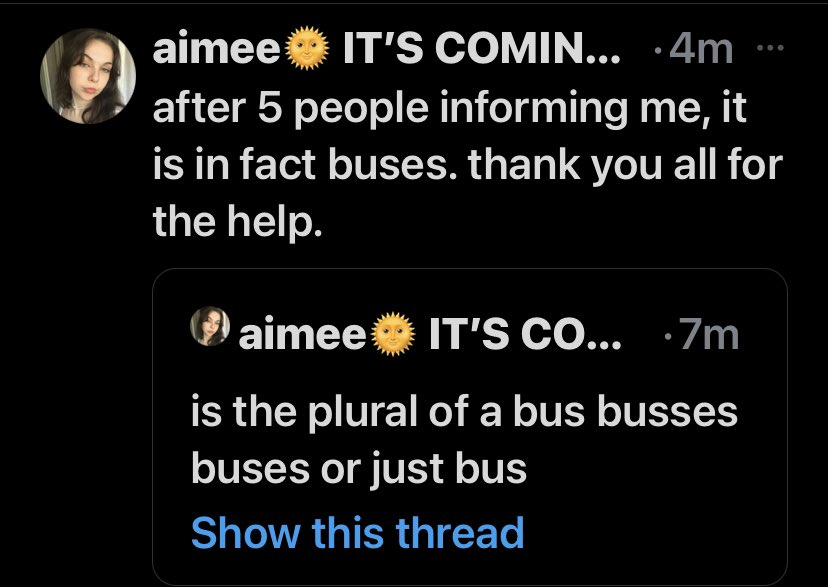 ajfcstruggles's tweet image. Aimee’s back