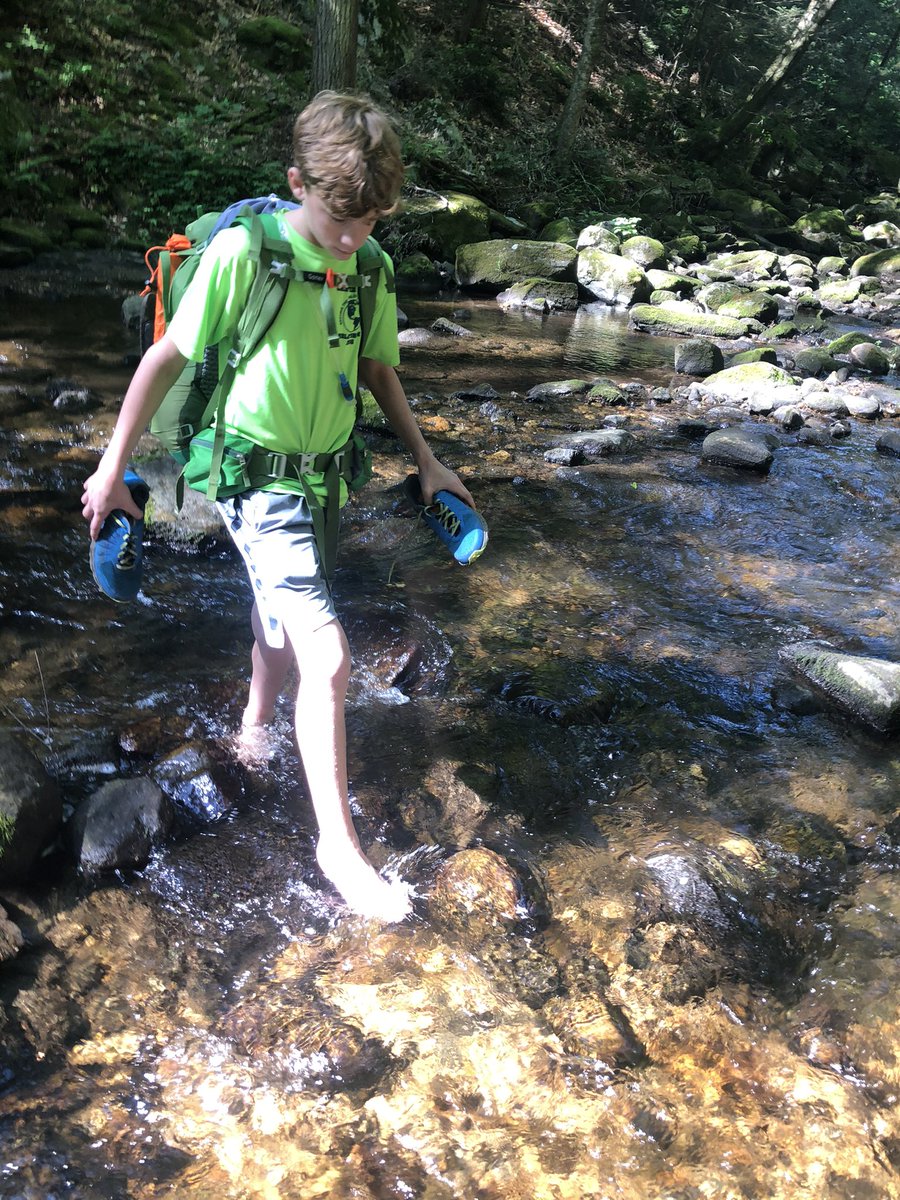 kevrothman's tweet photo. Cannot think of a better partner for the #AppalachianTrail. #sectionhiking #fatherson https://t.co/6JqDebcZ6P