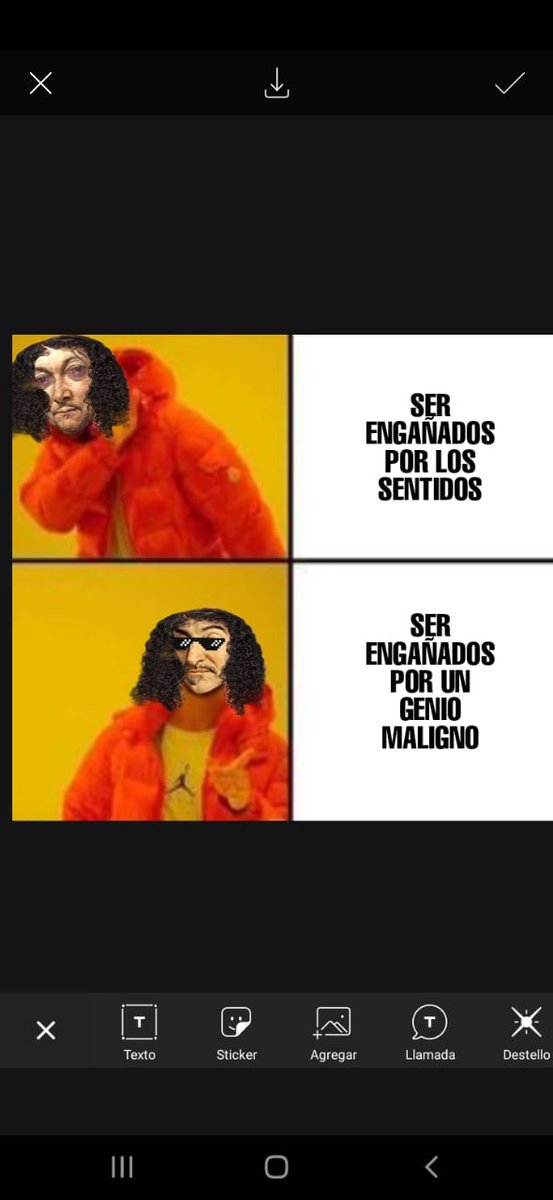 Crozty8's tweet photo. Ahora bien, ya que no podemos confiar en nuestros sentidos, ¿cómo logramos saber si nosotros realmente existimos? Descartes confiesa la existencia de un genio maligno supremo que se encarga de confundirnos... https://t.co/xqHvc6OfwY