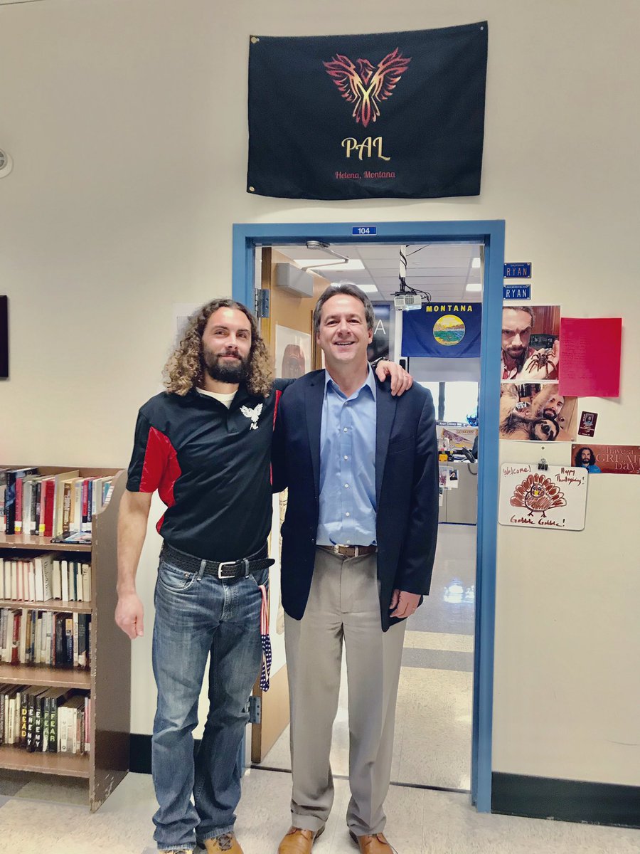 ryanpcooney's tweet photo. The @HelenaMT_PAL Phoenixes, clearly! I think @GovernorBullock agrees 🤷 https://t.co/P6hKqoTEBy