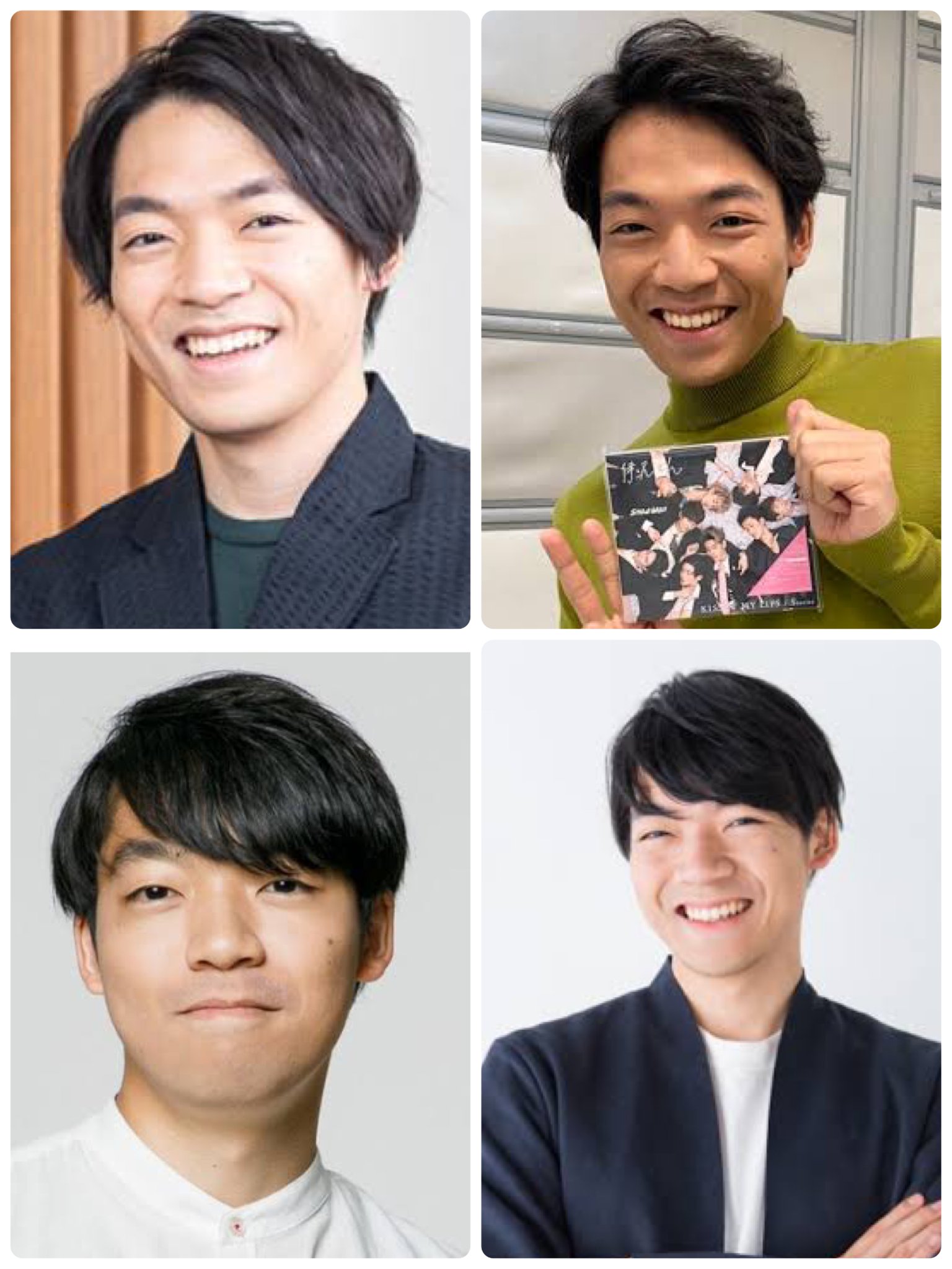 アネモネ 離れ目 タレ目男性の前髪による印象チェンジ Ex 岡山天音 伊沢拓司 額を出す髪型だとより薄い顔 離れ目感が増す 視線が眉間辺りに集中 前髪で余白を埋め視線分散 結果全体的なバランスが良く見える 長めの前髪で眉間までしっかり