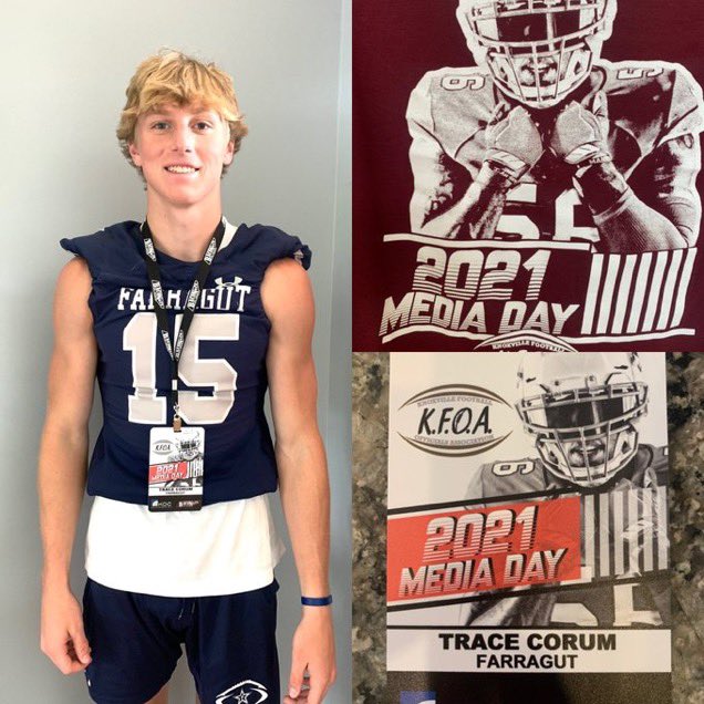 Excited to be able to represent my team, the school, and the community all in one today at Media Day! Ready to get this show on the road! <a href="/CSmithScout/">Chris Smith</a> <a href="/coachtatefhs20/">jack tate</a> <a href="/FarragutFB/">Farragut Football</a>