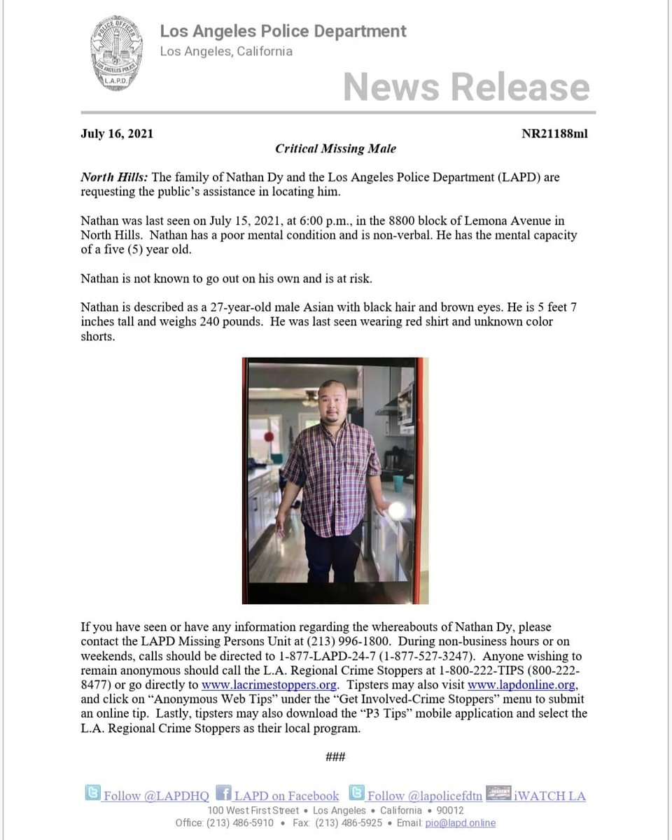 LAPD Mission Station tweet media