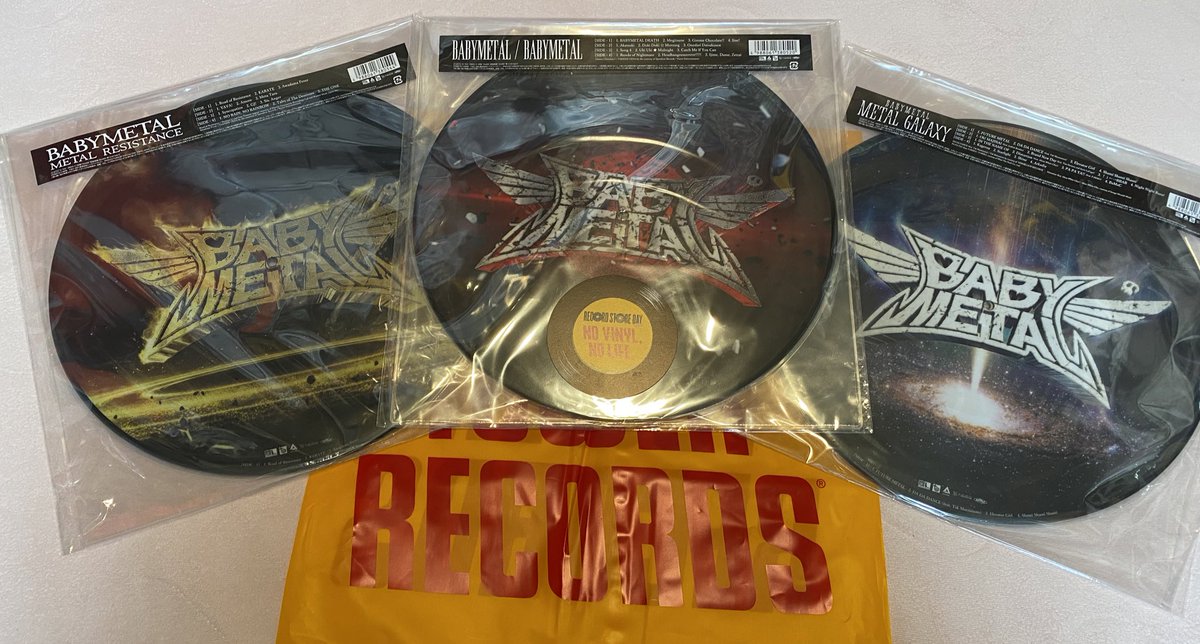 即発送可能】 BABYMETAL RSD 限定3枚セット アナログ レコード ベビー