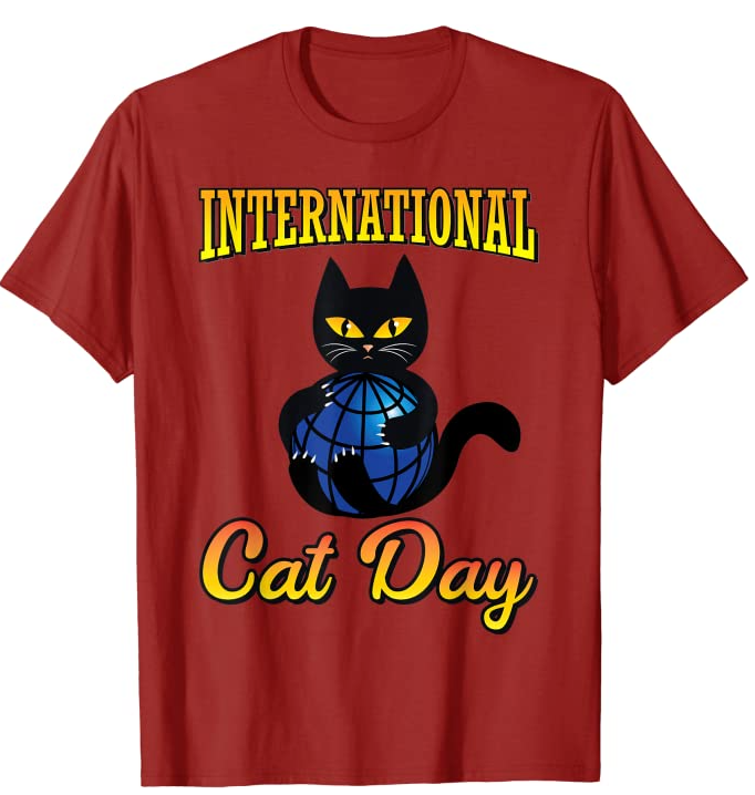 International Cat Day - Apparel T-Shirt LatinSaint Apparel
https://t.co/svYVcL6E8b https://t.co/oGp8mm87lb