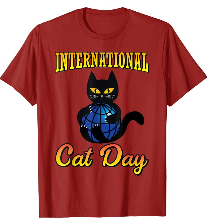 International Cat Day - Apparel T-Shirt LatinSaint Apparel 
https://t.co/svYVcL6E8b https://t.co/oGp8mm87lb