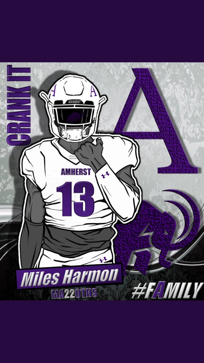 Little love from Amherst! <a href="/coachmcthompson/">Mitchell Thompson</a> <a href="/AmherstCollFB/">Amherst College Football</a>