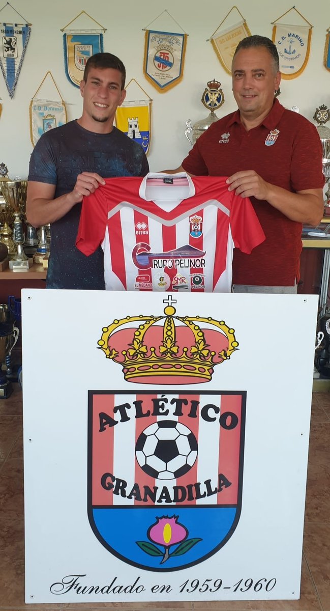 Walo nos llega de Las Zocas para defender nuestra portería, creceremos juntos 💪⚽, gracias!!. Solos los que corren el riego de avanzar, pueden saber a dónde pueden llegar ❤️ <a href="/CDA_Granadilla/">CDA Granadilla</a> #regionales2021 #futbol #Juventud #Avance #trabajo