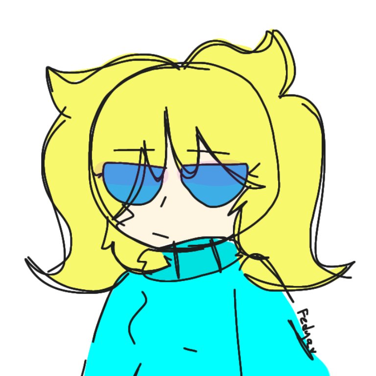 / attempted to doodle her ajfnwjf