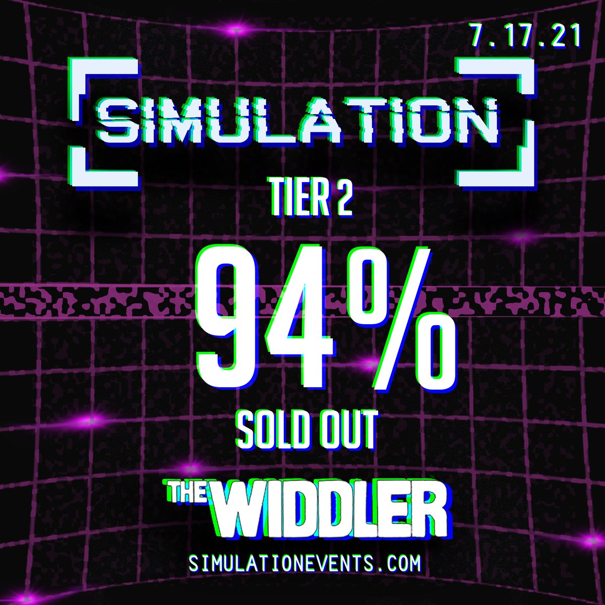 SimulationEvent's tweet photo. ALERT! Tier 2, $20 Tickets Will Sell Out!

https://t.co/y1L9Dpppai https://t.co/oYQcFr6JOs