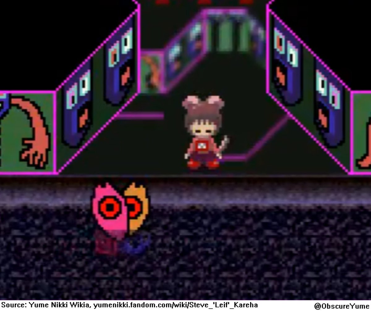 Obscure Yume Nikki Facts tweet media
