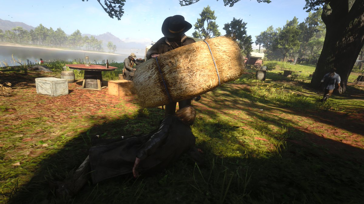 Micah... What the F*** are you doing down there? <a href="/RockstarGames/">Rockstar Games</a> #RDR2 #RDRShots #ARTSSnapmatic #LostSoulHunter #LSPhotoStudio #VIP #VIIP #RDR2Photography #VirtualPhotography #ArthurMorgan #MicahBell #PS5Share #RedDeadRedemption2
