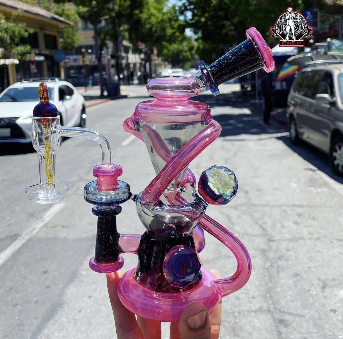 BigAlSmokeshop's tweet photo. Break the chain @hex_glass @blackmarketglass @derekboroboy ⛓😩⛓👺⛓🔥⛓🥶⛓⚡️
https://t.co/8UOF4YqyZF
#derekboroboy #hexglass #hexchain #dnail #blender #blackmarketglass #fume #glassporn #bigalssmokeshop https://t.co/KyYjGWH5rW