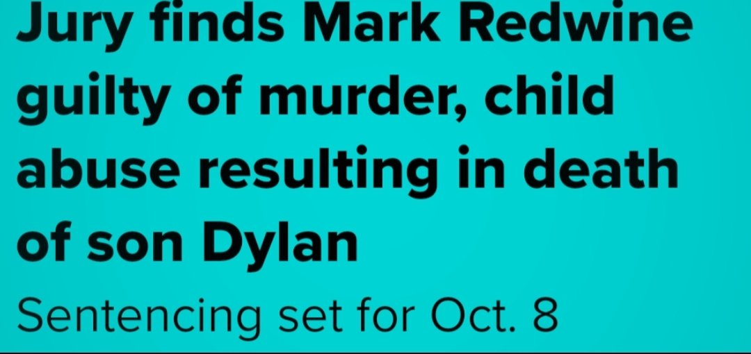 RedwineDylan's tweet image. #MarkRedwine faces up to 48 years in prison. #JusticeForDylan