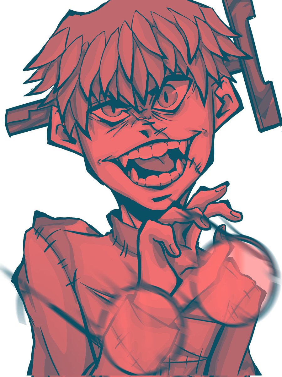NobodyDani's tweet photo. ok but... hear me out... vampire stein 👀 #souleater #FrankenStein #stein #drstein #professorstein https://t.co/bfVQkzKiwl