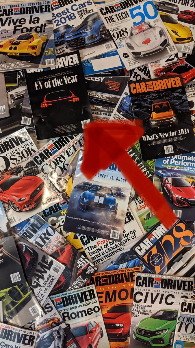 ebergg's tweet photo. Congrats @EricTingwall — anyone spot my favorite? 😜 #EVoftheYear @CARandDRIVER #MustangMachE https://t.co/rp8tLEb7LC