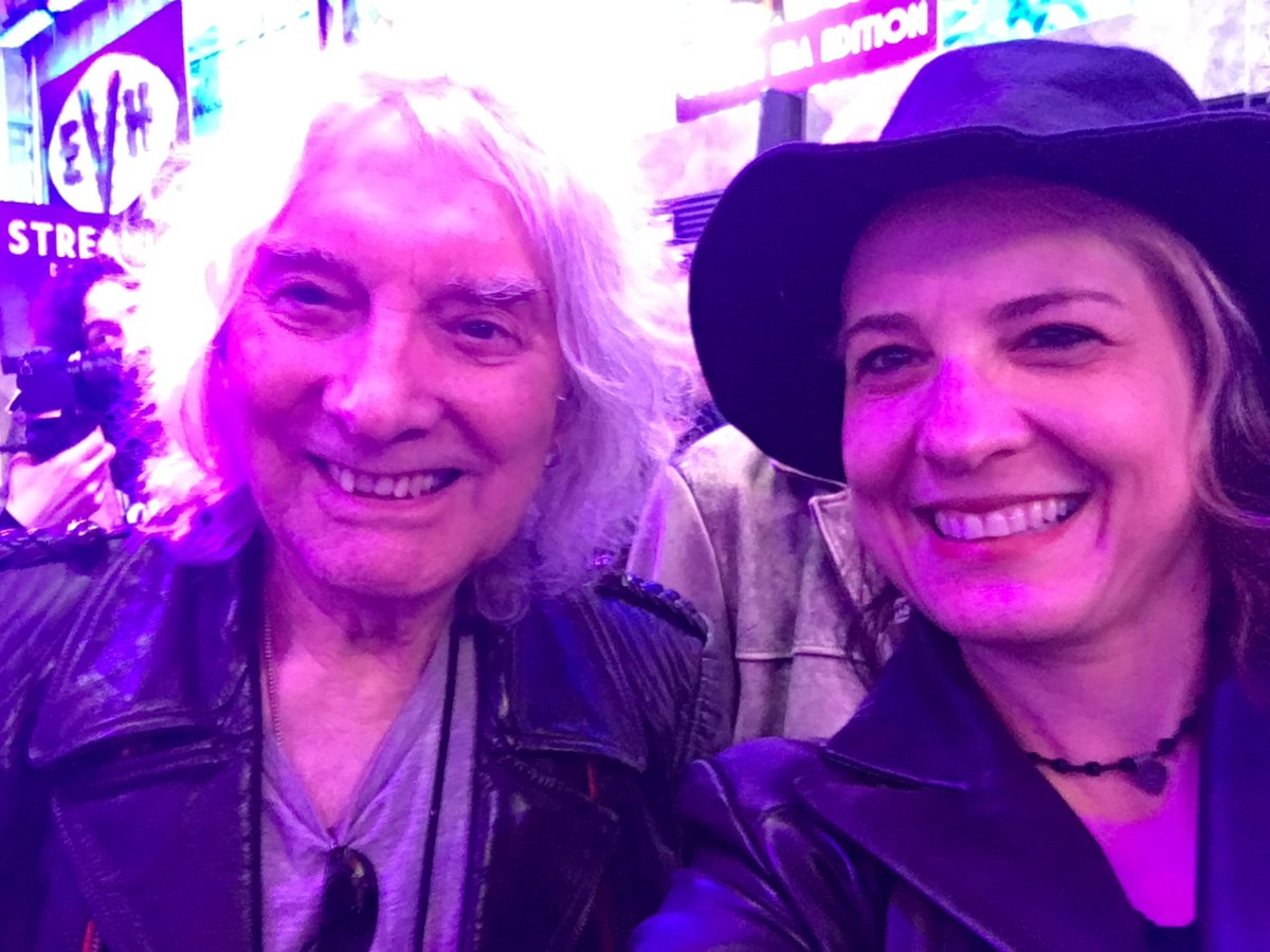 Our Janet, from The String Revolution- with the iconic Albert King