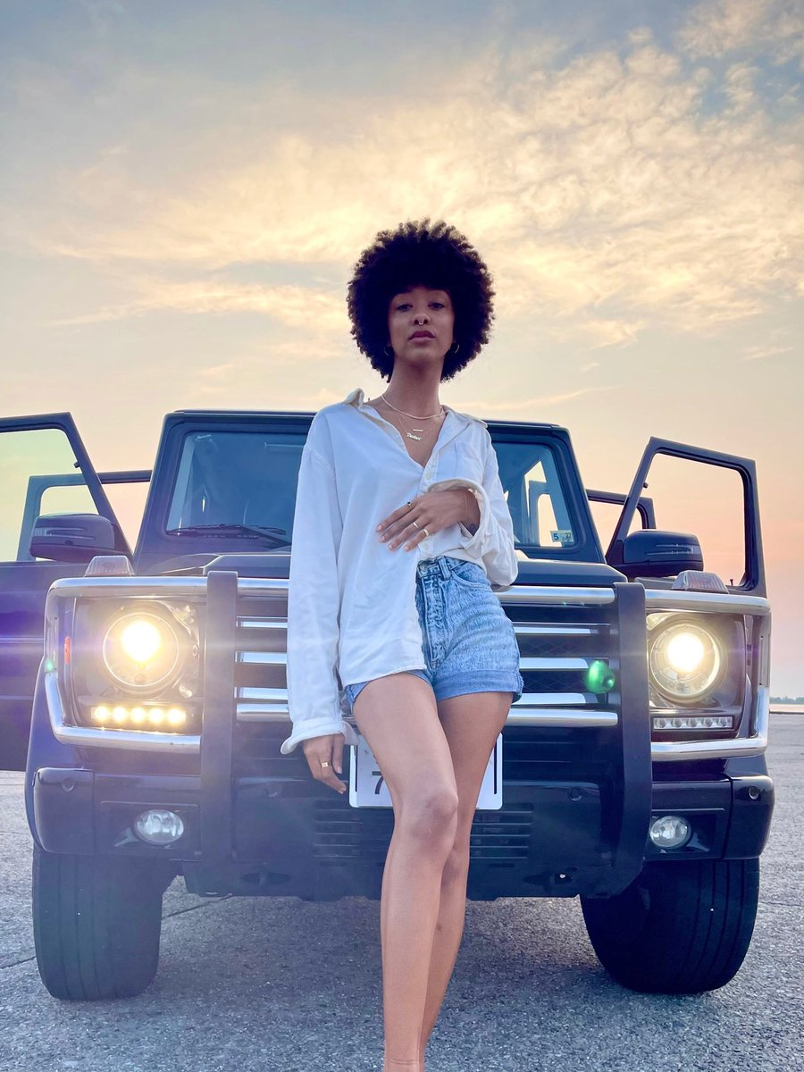 DownWith_Me's tweet photo. So our daughter went out today this morning and was part of a music video called CYN can’t wait to see it this is her second music video. First one was with @CrystalCaines ft ASAP Ferg. Here is her today’s pictures. https://t.co/FglgAOXqG9