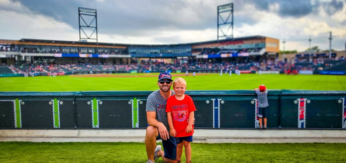 It's this guy's first time at a <a href="/WindSurgeICT/">Wichita Wind Surge</a> game!! #GoSurge #windsurgeict <a href="/caleb_fouse/">Caleb Fouse</a>