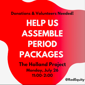 Red_Equity's tweet photo. Hey Reno!!! Help assemble period packages for menstruators in need! Sign up via this link! https://t.co/T6xRywdKaC https://t.co/soZ5BcgkZu