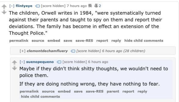 Chad Crab Life Imitates Art 1984 Gorgeorwell Dystopia