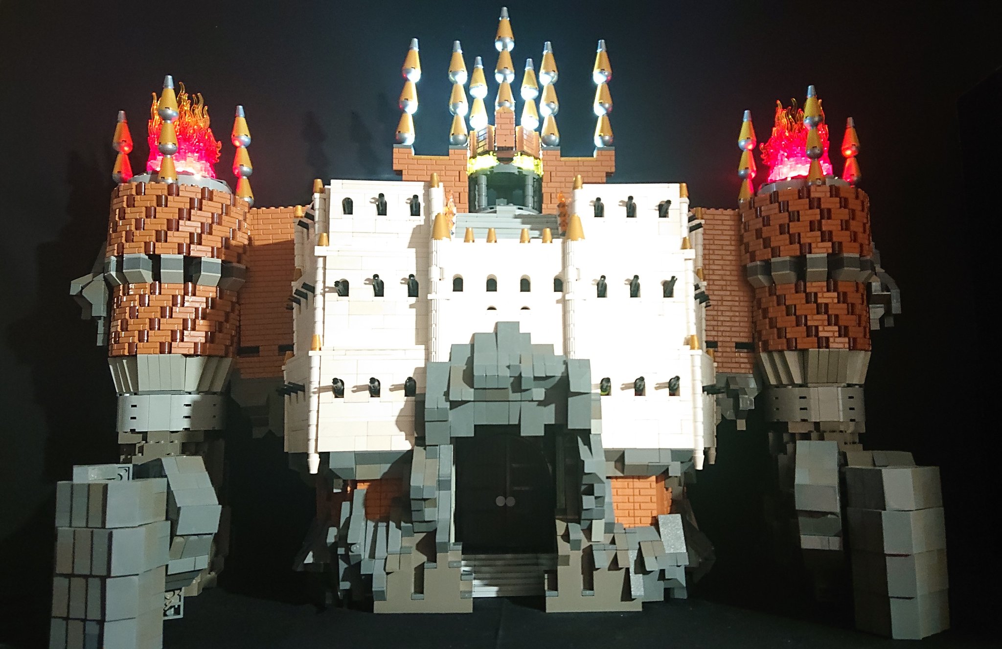 Fantasy Lego ファンレゴ レゴ 鬼岩城 ダイの大冒険 Lego レゴ Lego ダイの大冒険 鬼岩城 カラーは 星のドラゴンクエスト の鬼岩城を参考 T Co Ivvykdd44g Twitter