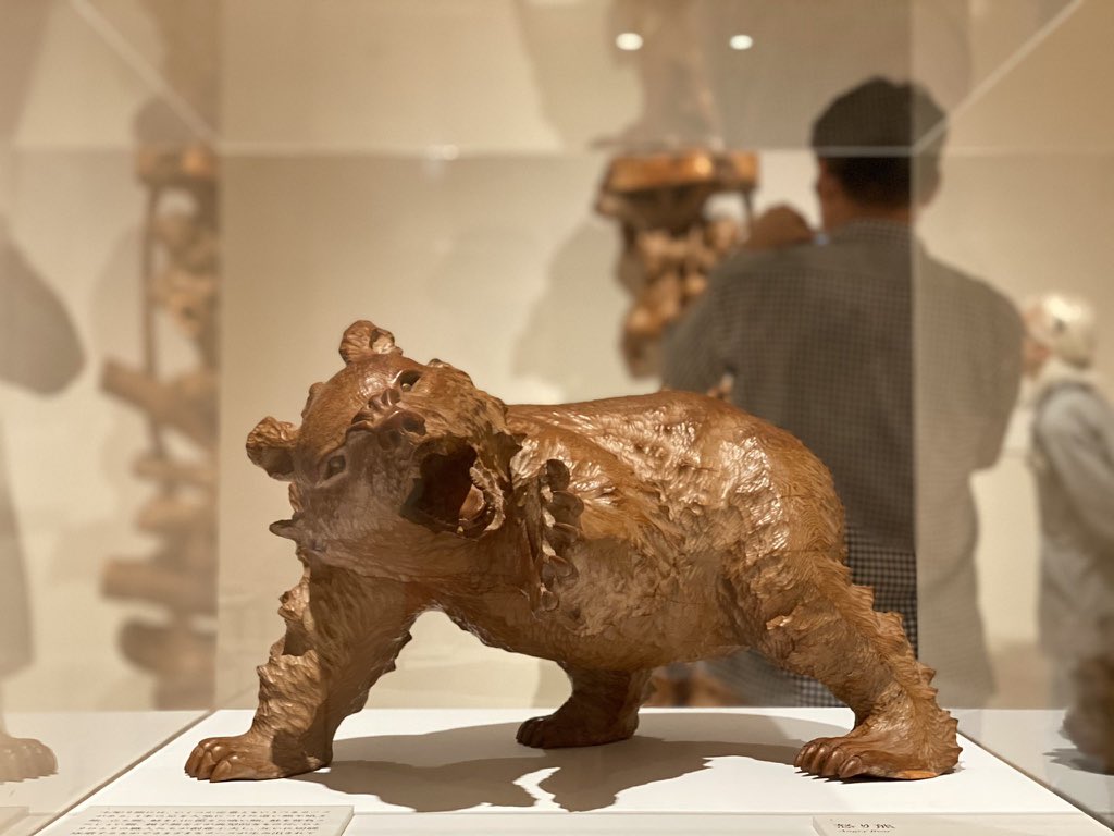 TokyoArtBeat_EN's tweet photo. Ainu Woodcarver Fujito Takeki: Envoy of the Forest at Tokyo Station Gallery https://t.co/LC5yGI5c6P #TABapp https://t.co/Z77mXICXRy