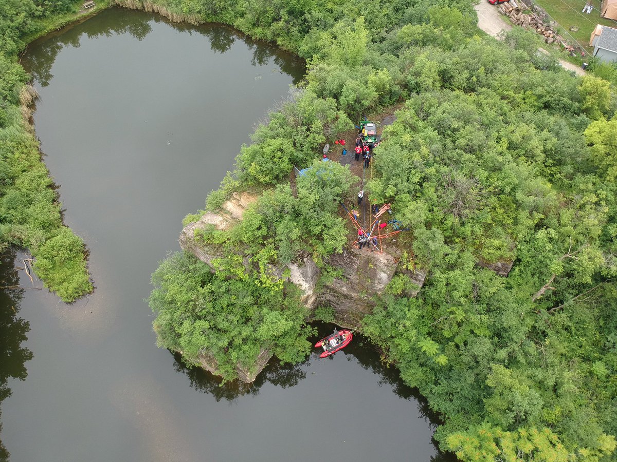 Lockport Crews along with member from #CART Blue Team trained on vertical rescue this month. Special thank you to <a href="/LTPD60441/">Lockport Township Park District</a>  and <a href="/LegacyAdvPark/">Legacy Adventure Park</a>  for allowing us to train. <a href="/LemontFire1/">Lemont Fire</a> <a href="/OrlandFire/">Orland Fire</a> @tinleyparkfd