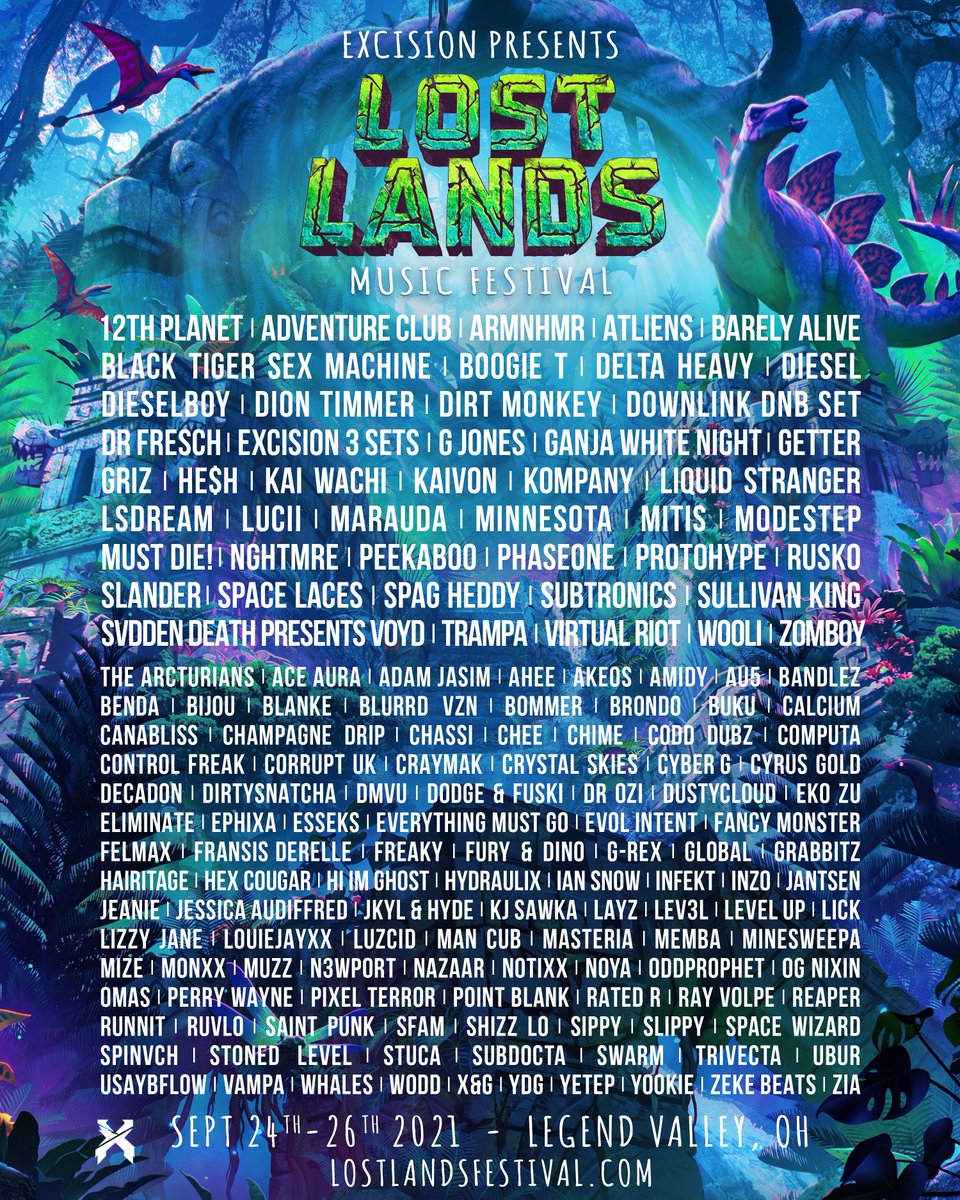 Lost Lands lineup