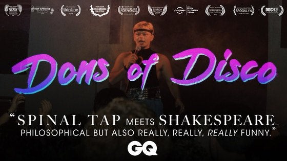 kingcutie's tweet photo. If you have Amazon Prime, you can do a lot worse than get sucked into the bizarre world of "Dons of Disco" on a Friday night. https://t.co/kf4fa0y4NX