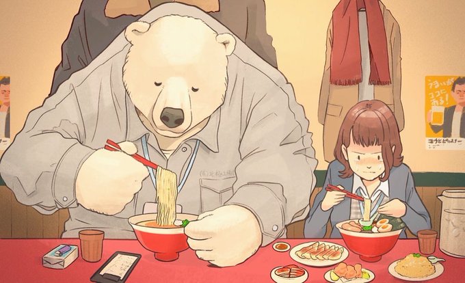 「麺 テーブル」のTwitter画像/イラスト(人気順)