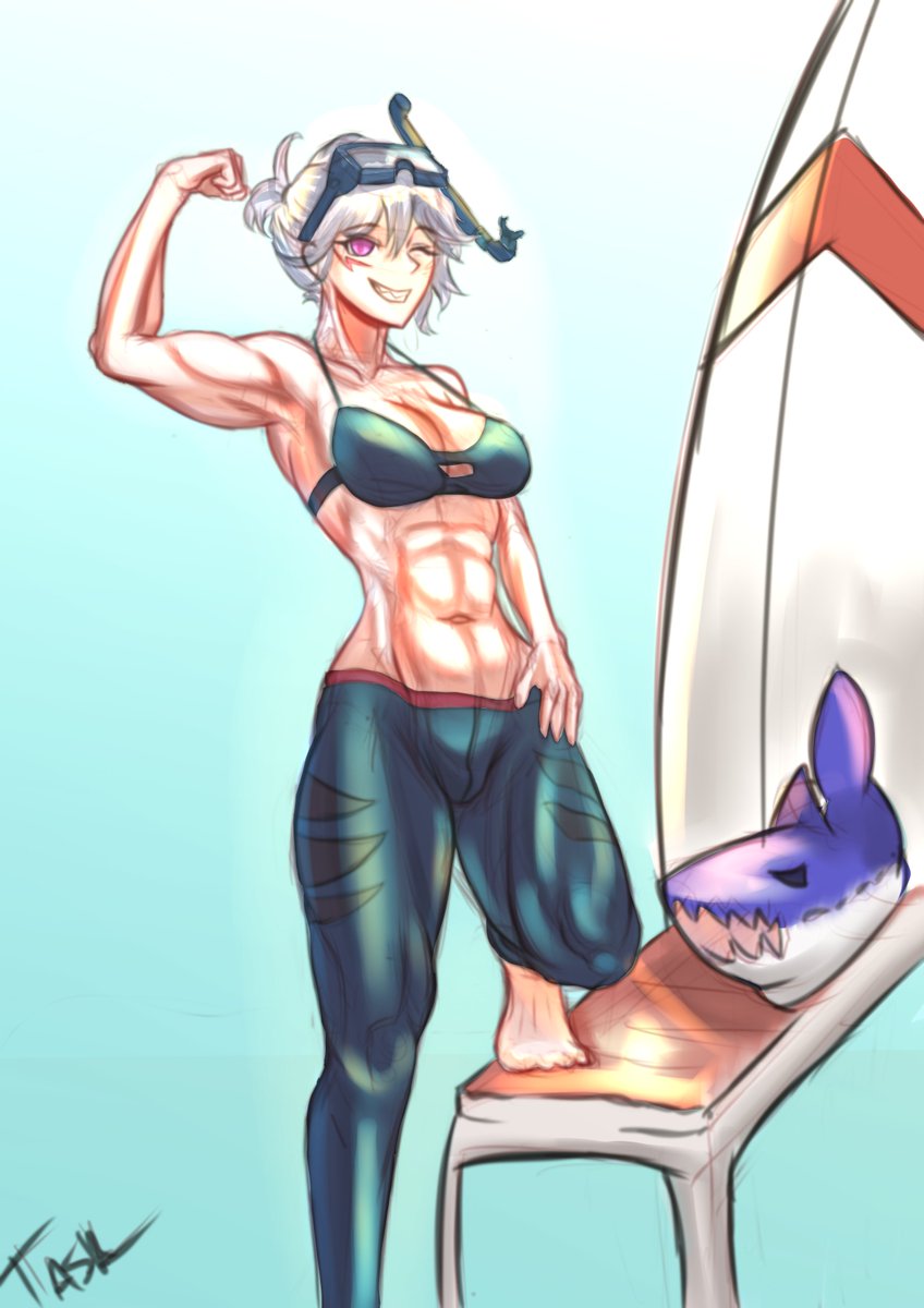 Tascalate4's tweet image. abs shark 🥵
#GirlsFrontline #ドルフロ #ドールズフロントライン #少女前線 #소녀전선