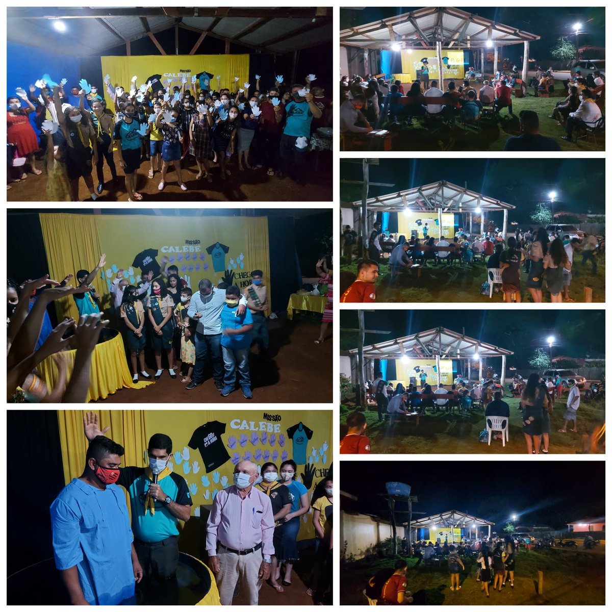 AdinailtonCardo's tweet photo. Missão Calebe 2021 no Distrito Vila Nova. #PraCimaMOPa https://t.co/2ttQHz06N2