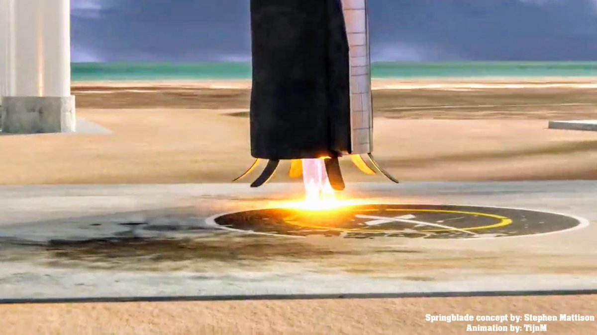 steveMmattison's tweet photo. @StarshipGazer Those curved tiles look so badass! This entire f-ing operation is so badass it's hard to contain myself!! #goelon #gospacex #Springblade #Springbladeftw #hireme https://t.co/lUBhoI1cCr