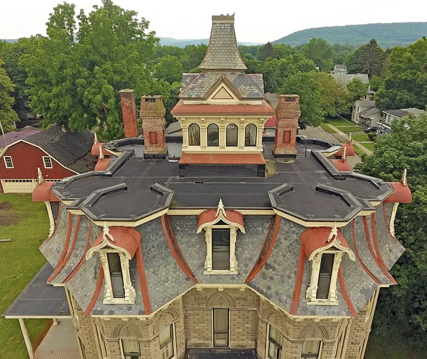 Steven Dennis on Twitter "Awesome Elmira, NY castle. 10BRs, 4BAs, 41